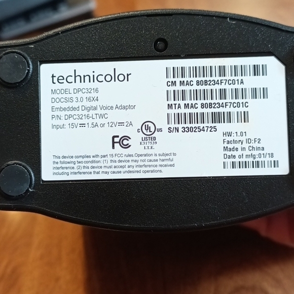 Technicolor router - Picture 3 of 3